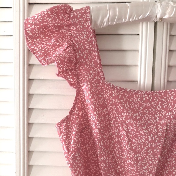 Ditsy Floral Sundress-Medium - Picture 7 of 10